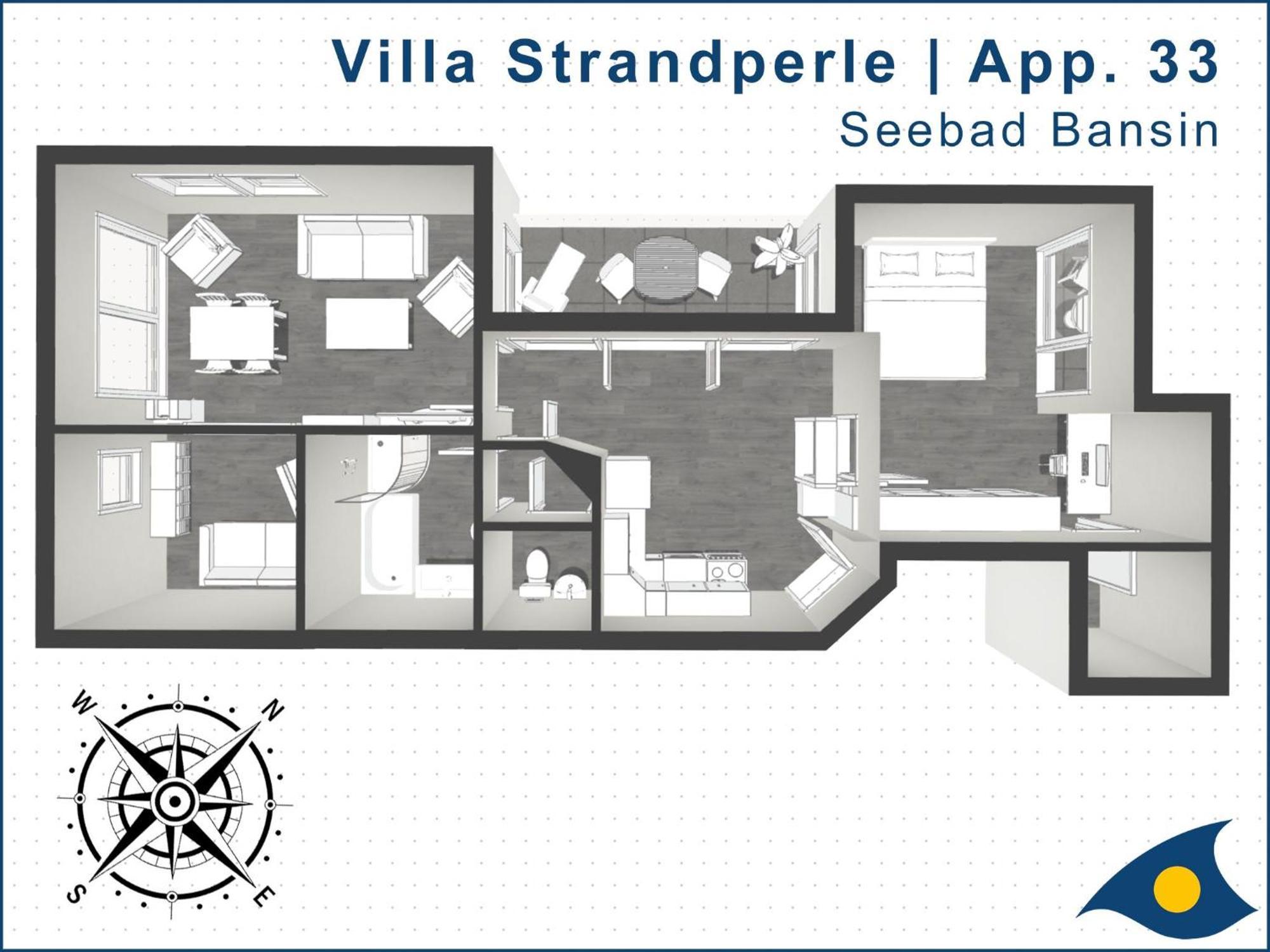 Villa Strandperle Whg 33 Heringsdorf  Buitenkant foto